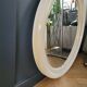 Vintage round plastic mirror