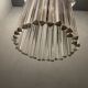 Italian Murano glass trilobi light pendant, 1960s