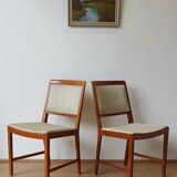 Chairs, 2 pcs, teak, Bertil Fridhagen, Bodafors, 70s .