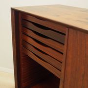 Rosewood highboard, Danish design, 1970s, manufacturer: Omann Jun