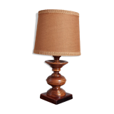 Lampe bois style arts and crafts