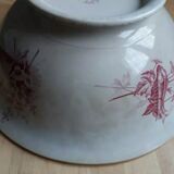 Saladier former earthenware butterflies Badonvilliers
