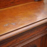 Antique mahogany wood furniture, English counter furniture, English servant, buffet furniture