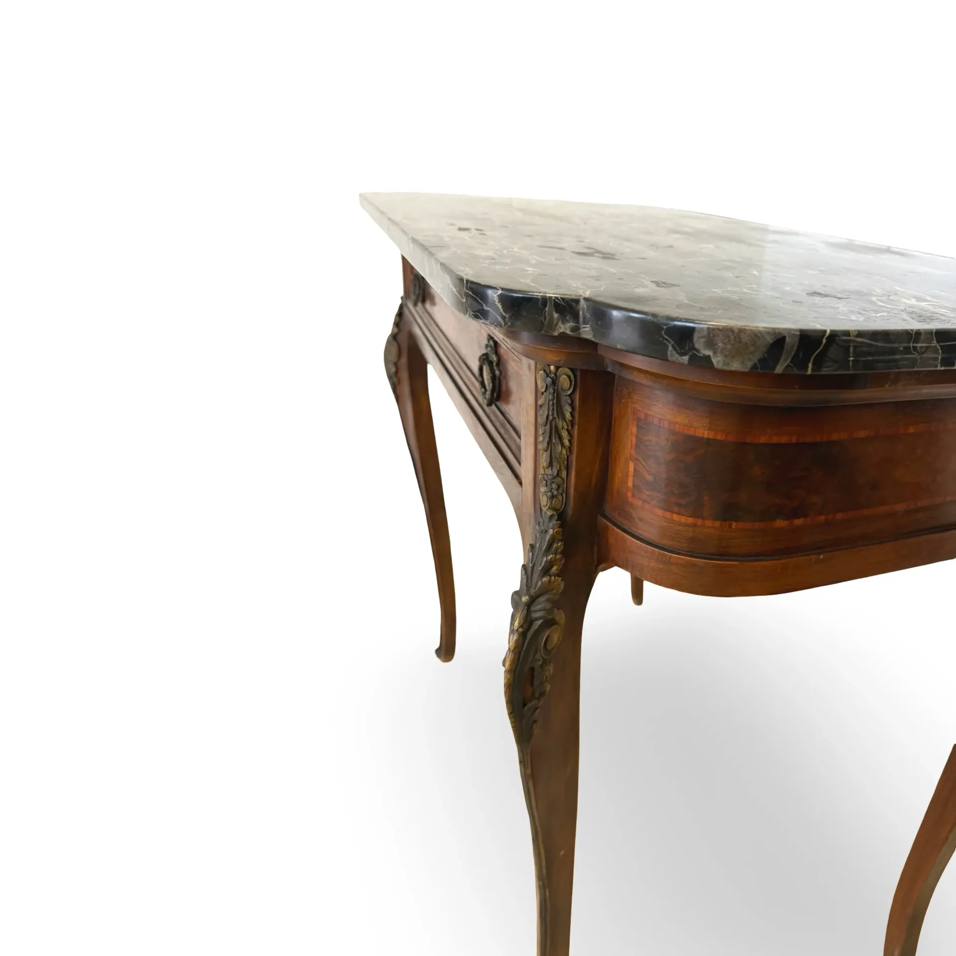 Console Table with Marble Top – 19th Century