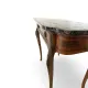 Console Table with Marble Top – 19th Century