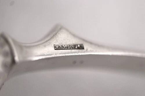 Christofle patented lemon squeezer in silver-plated metal, excellent condition.