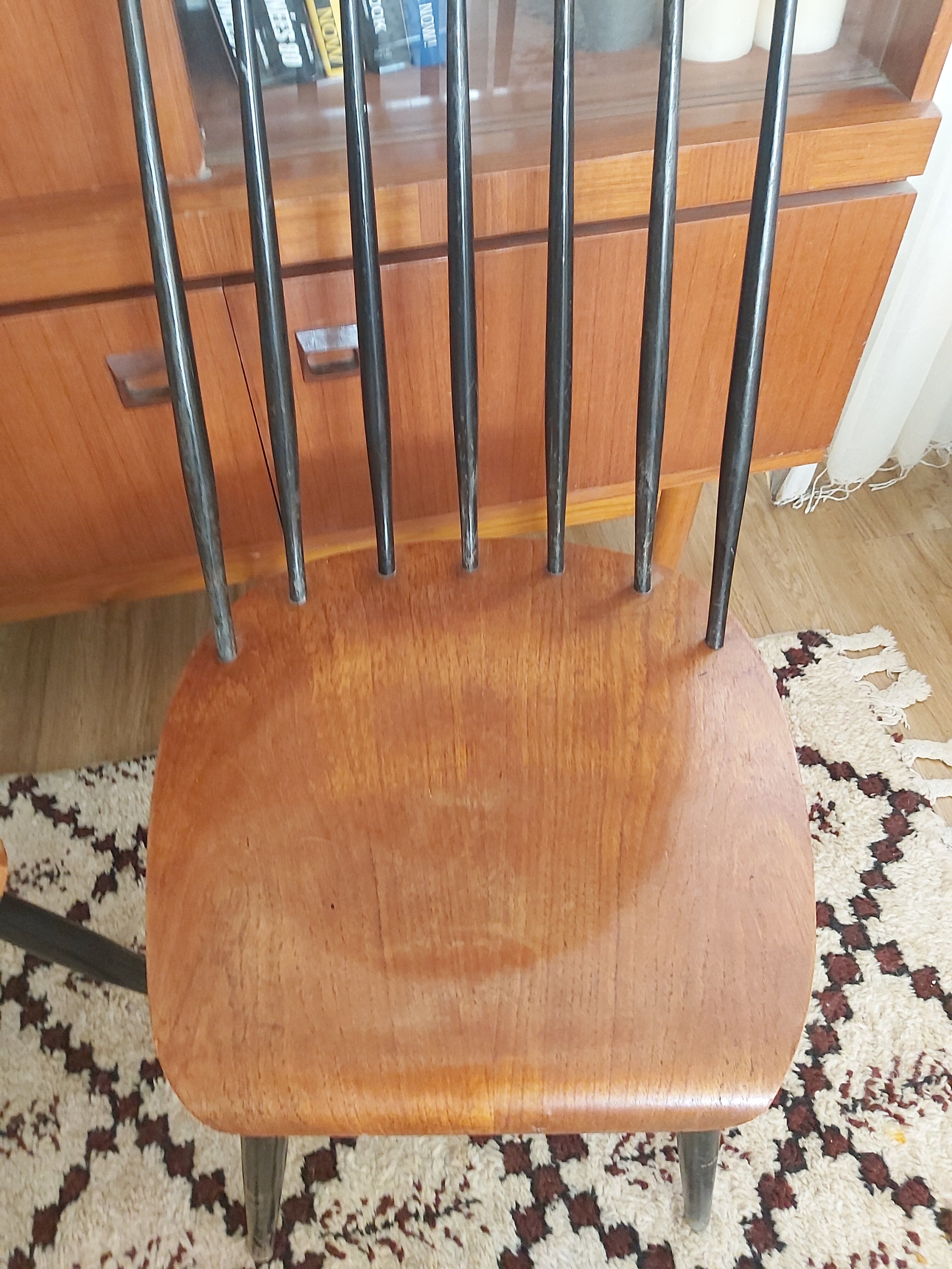 Pair of Ilmari Tapiovaara Fanett chairs