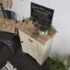 Petit confiturier d'atelier-meuble vintage