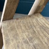 Stepladder decorated in old oak