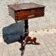 Napoleon III wooden compartment work cabinet Jewelry box