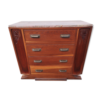 Art deco chest of drawers