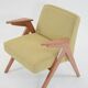 Mottled yellow Bunny chair