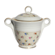 Vintage flower sugar bowl in real hard porcelain sfp