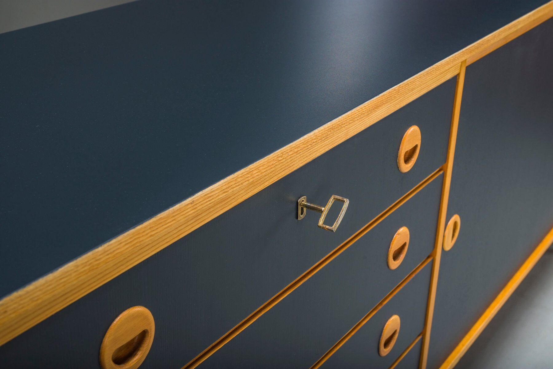 Mid-century modern pine sideboard from Musterring International, 1960s