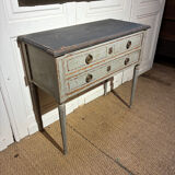 Old chest of drawers, console with 2 drawers