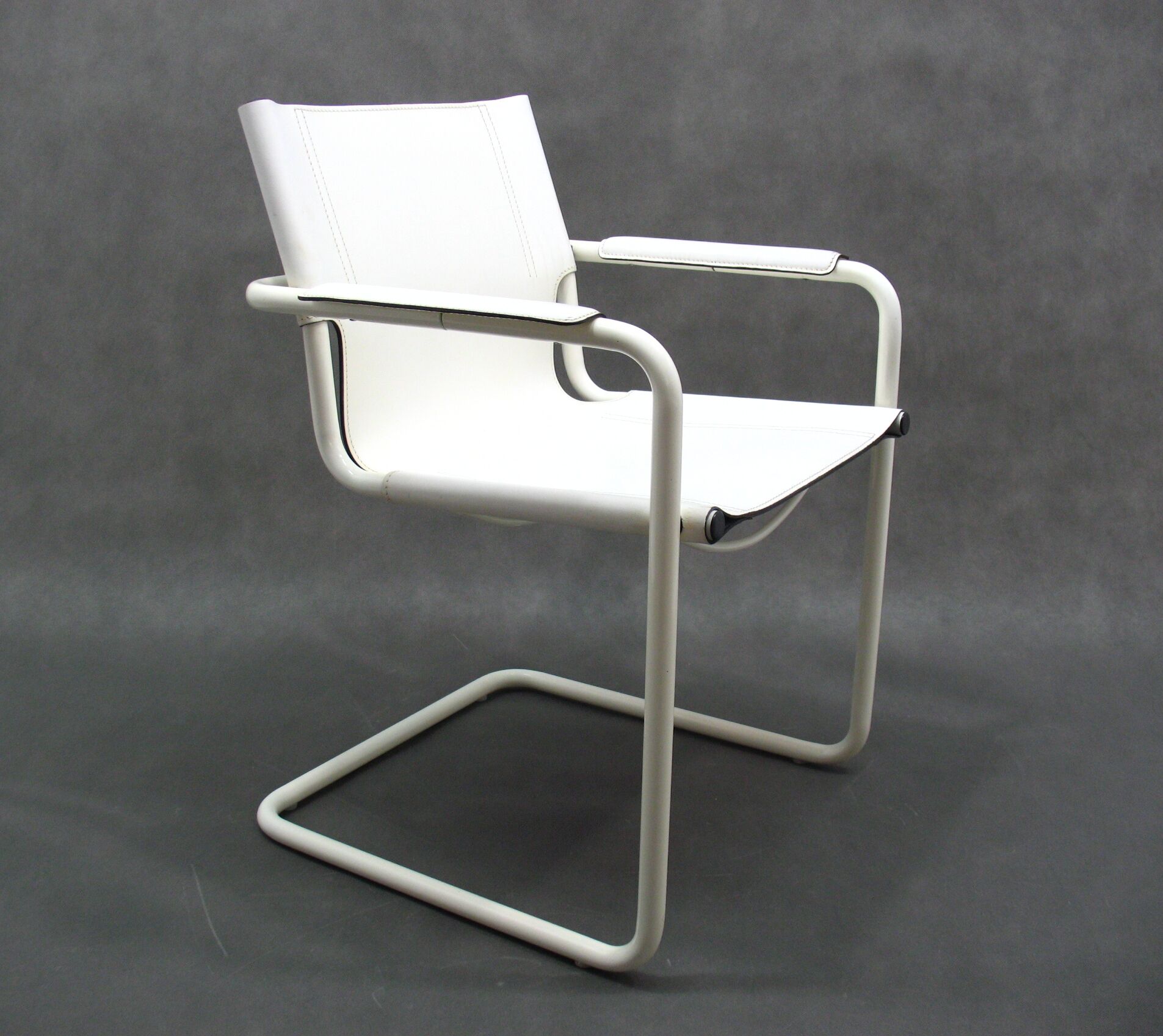 Tubular Bauhaus armchair, Italy, 1980s
