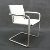 Tubular Bauhaus armchair, Italy, 1980s