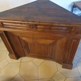 Fireplace corner cabinet