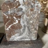 Art Deco marble bookends
