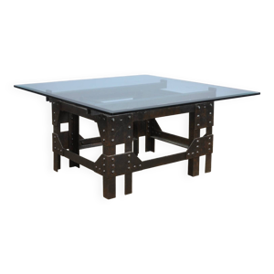 table basse en fonte