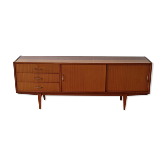 Modernist long sideboard of the 1970s