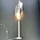 Large Chrome Lamp 3 Lights Space Age Italy 70's Dlg Reggiani