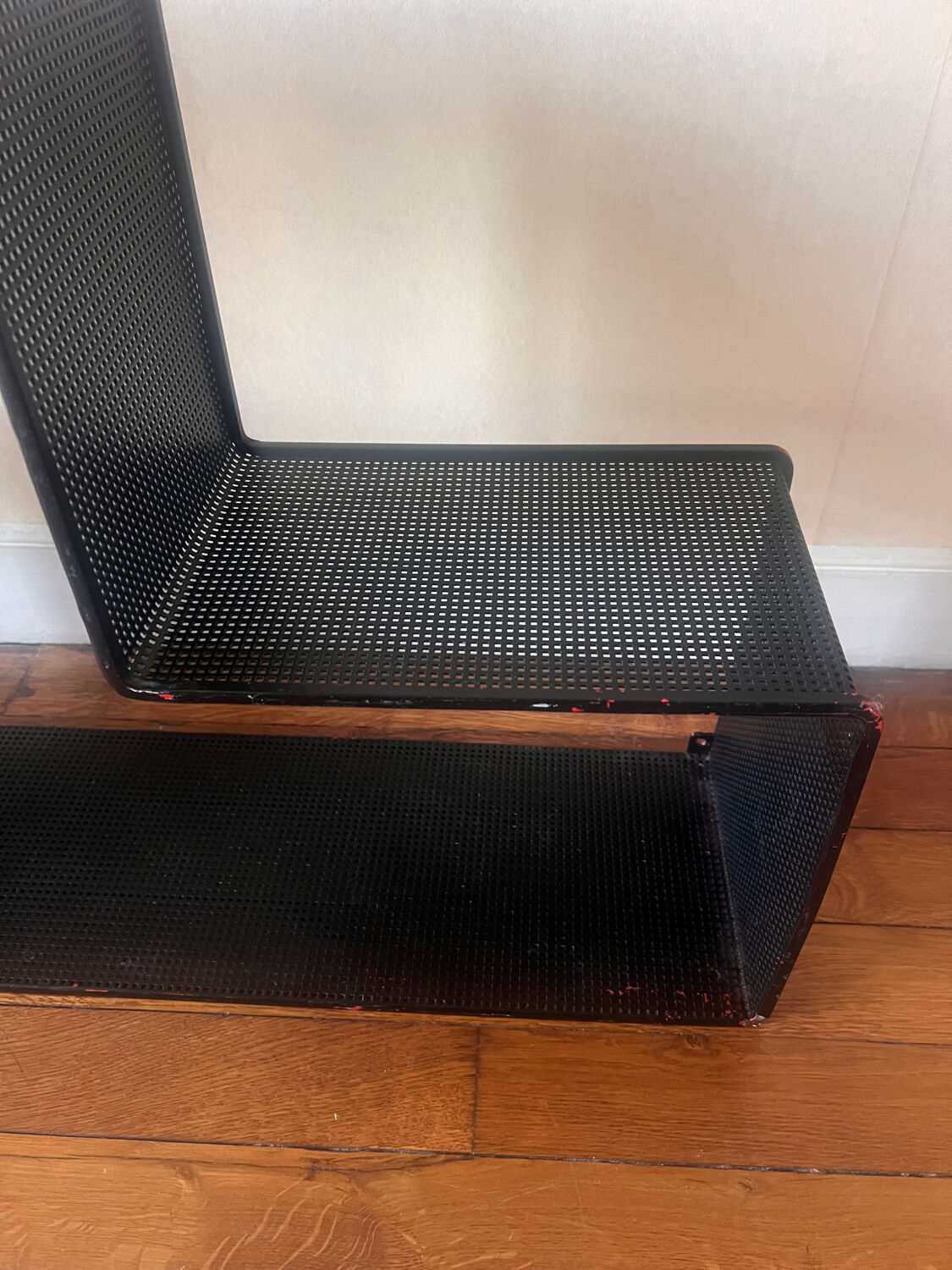 Dedal shelf, maze, Mathieu MATEGOT, original black