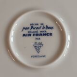 Jean Picart le Doux dinner plates for Air France