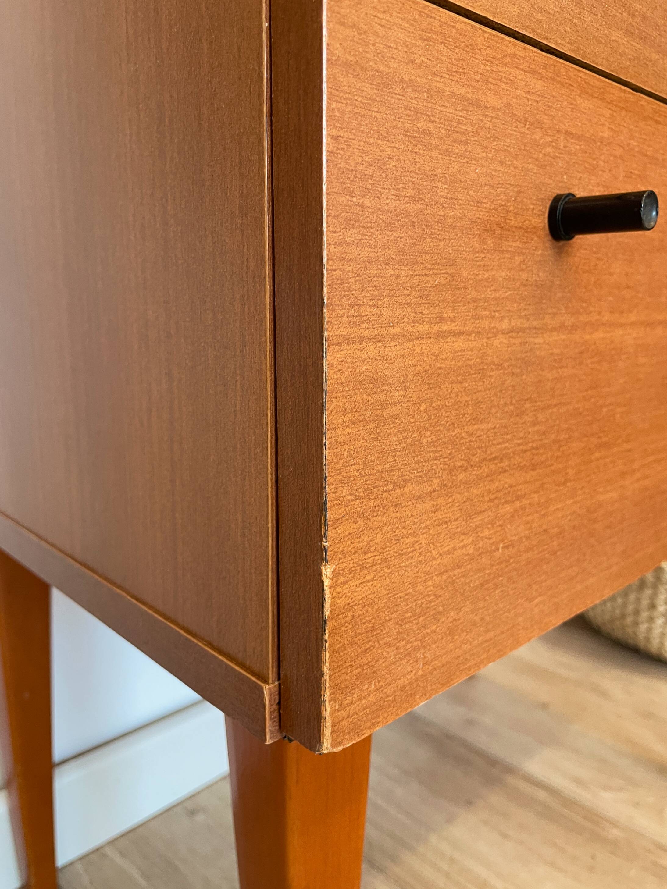 1960s bedside table - 3K Möbel