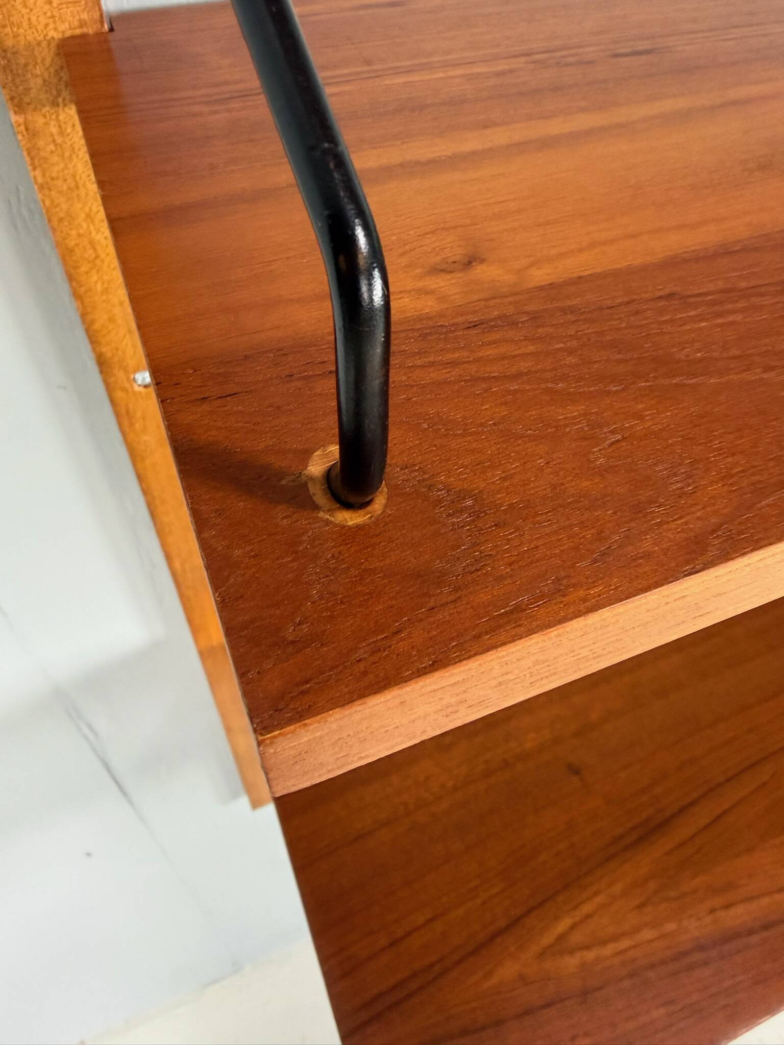 Poul Cadovius mid-century modern modular teak wall unit shelving for Cado, 1960