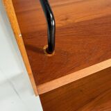 Poul Cadovius mid-century modern modular teak wall unit shelving for Cado, 1960