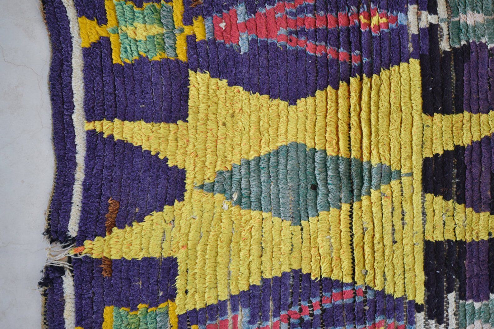 Tapis boucherouite 64x214cm