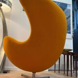 Orange Egg Chair by Arne Jacobsen