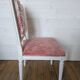 Chaise de style Louis XVI rénovée