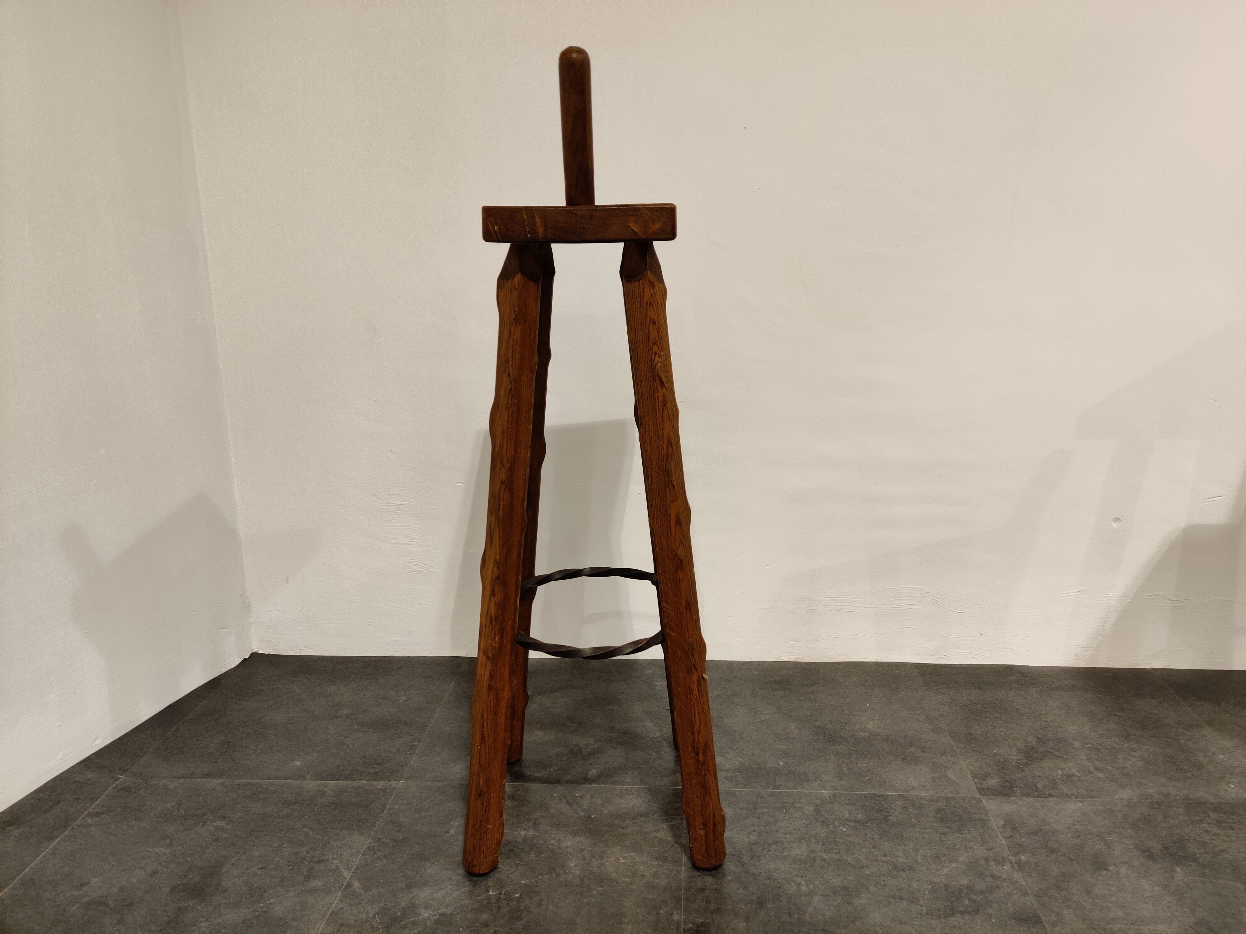 Mid century brutalist bar stools, 1950