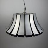 Vintage metal pendant attributed to Elio Martinelli for Martinelli Luce, Italy, 1960s.