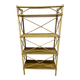 Etagère en rotin 4 plateaux, excellent état.