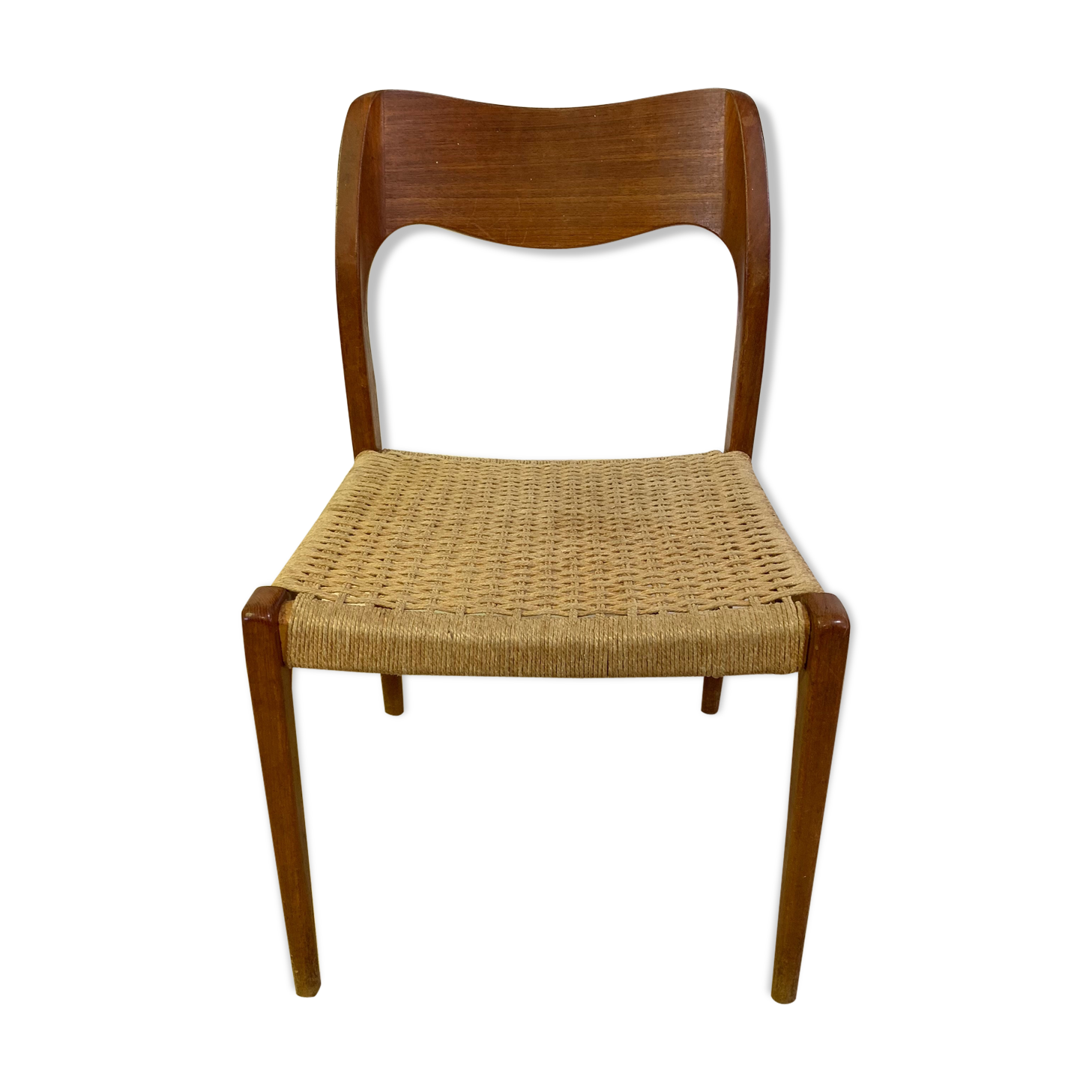 Scandinavian chair in rope