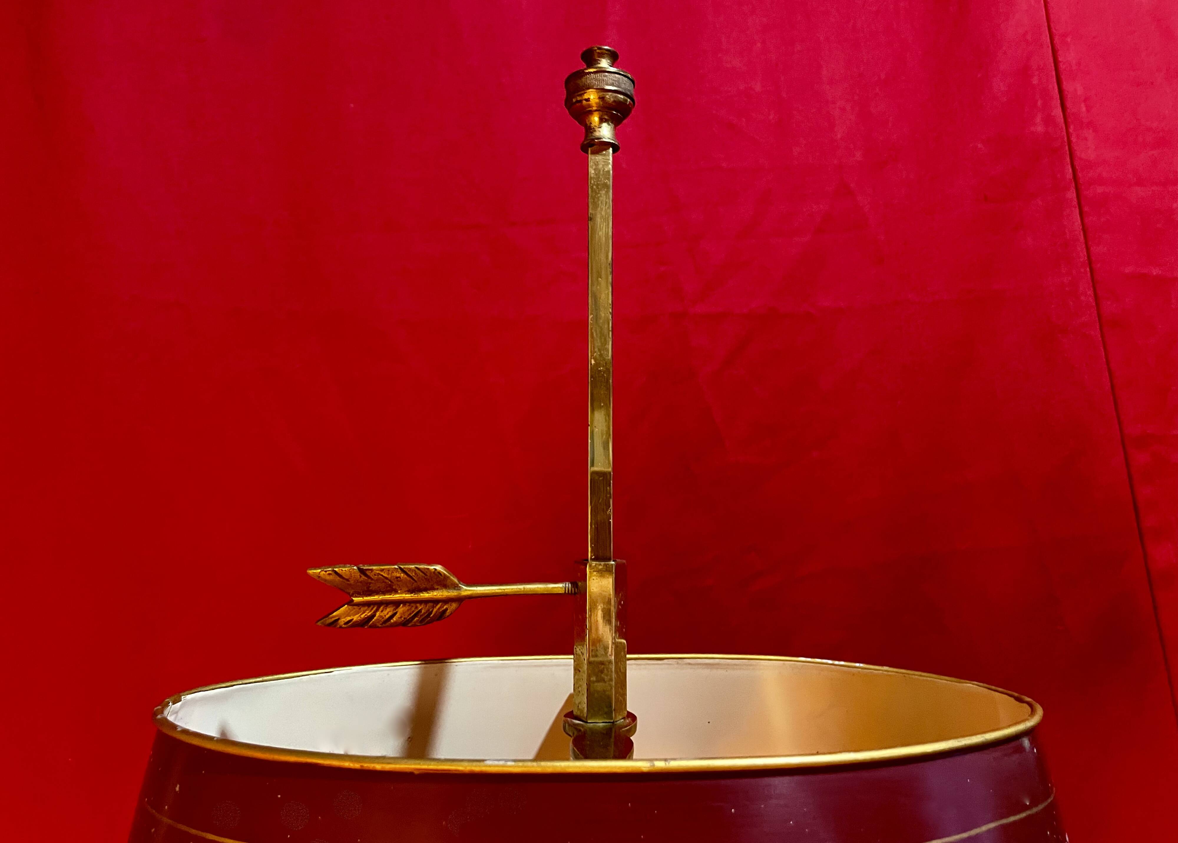 Vintage Empire Hot Water Bottle Lamp by Lucien Gau