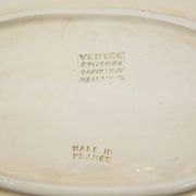 Vallauris oval ceramic dish