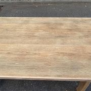 Monastery dining table stripped in oak 170cm 1950s