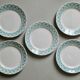 5 Badonviller ceramic plates
