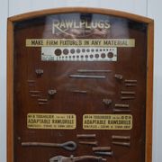 Meuble de présentation Rawl années 1950 avec tiroirs et vitrine
