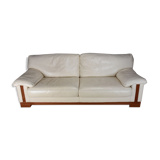 Roche white leather sofa - Bobois