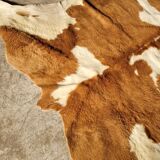 Vintage cowhide rug 1970
