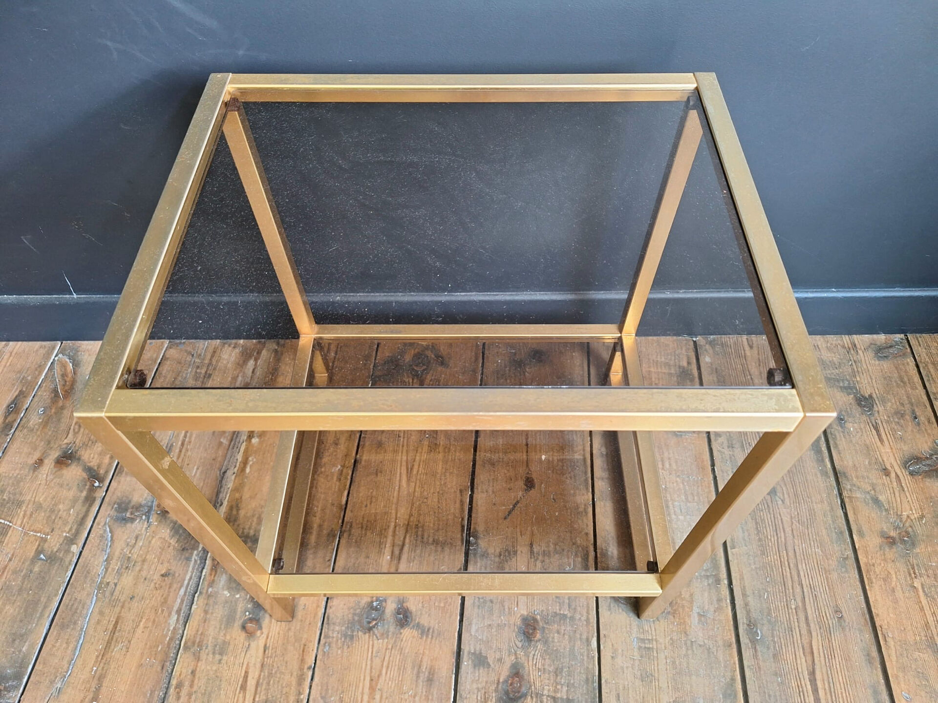 Table d’appoint vintage, chevet, bout de canapé