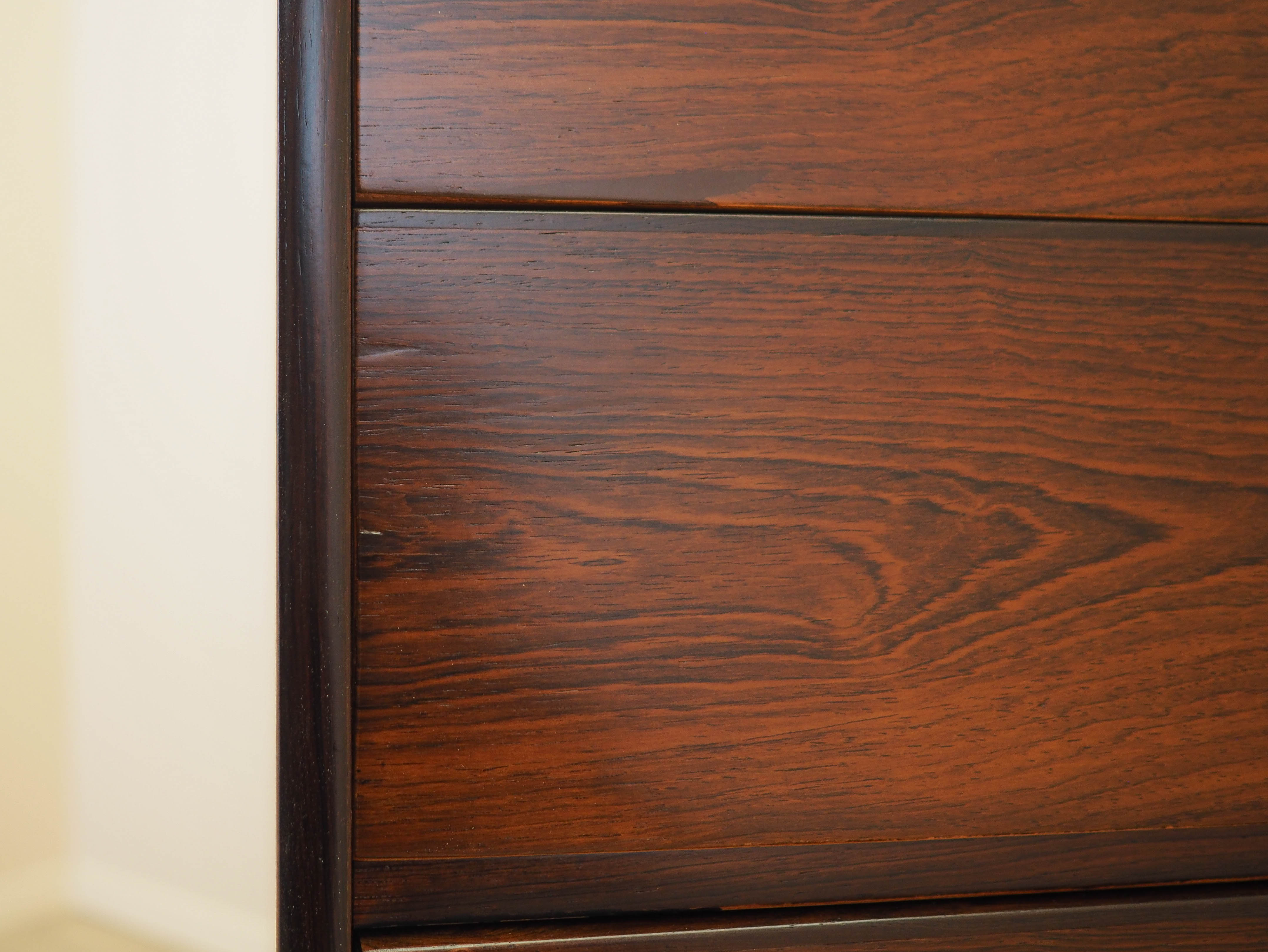 Rosewood chest of drawers, Danish design, 1970s, made in Denmark