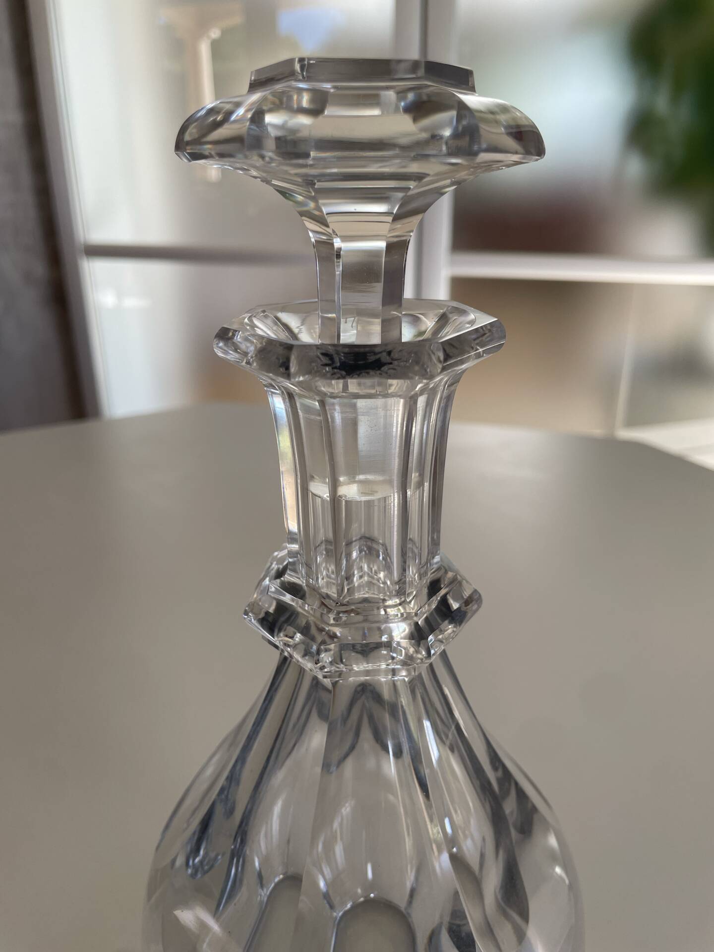 Carafe à vin Baccarat Harcourt 1841