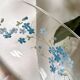 Set of 6 Arcopal Veronica Myosotis wine glasses