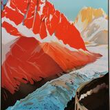 From Chamonix to Montenvers displays PLM 58x98 cm